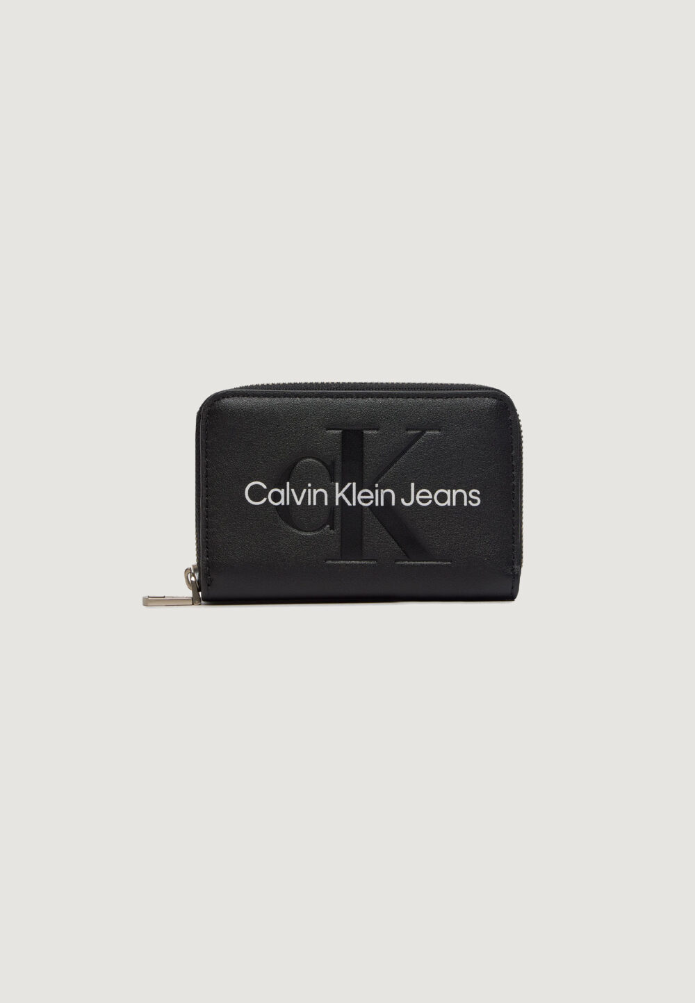 Portafoglio piccolo Calvin Klein Jeans SCULPTED MED ZIP AROUND MONO Nero - Foto 1