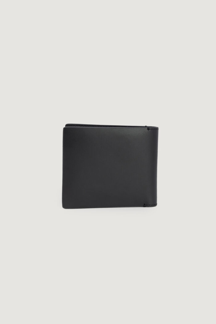 Portafoglio senza portamonete Calvin Klein MONOGRAM SOFT BIFOLD Nero