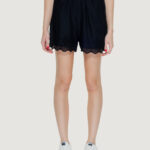 Shorts Only Onllou Emb Loose Nero - Foto 1