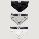 Slip Calvin Klein Underwear HIP BRIEF 3PK Bianco - Foto 2