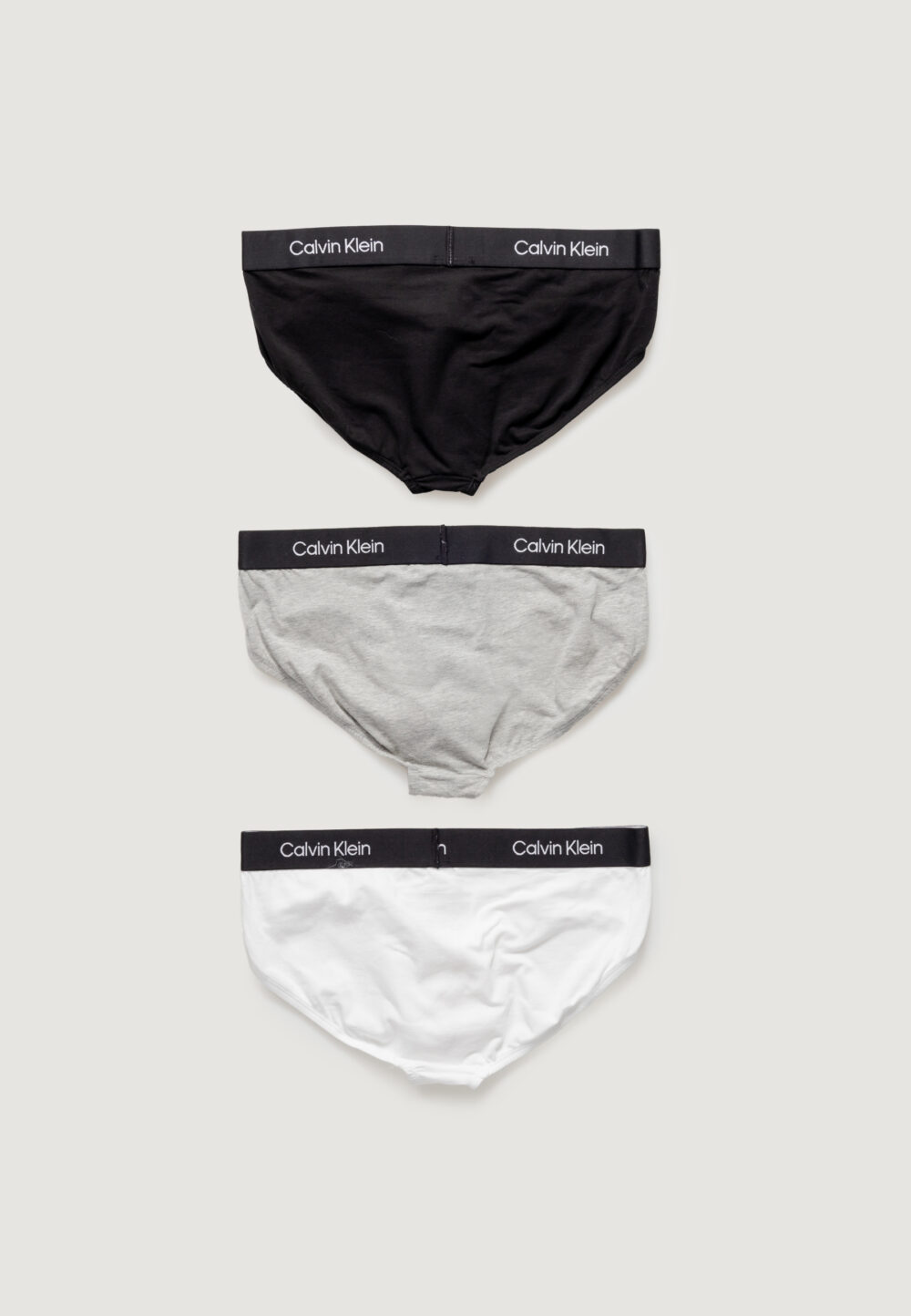 Slip Calvin Klein Underwear HIP BRIEF 3PK Bianco - Foto 3