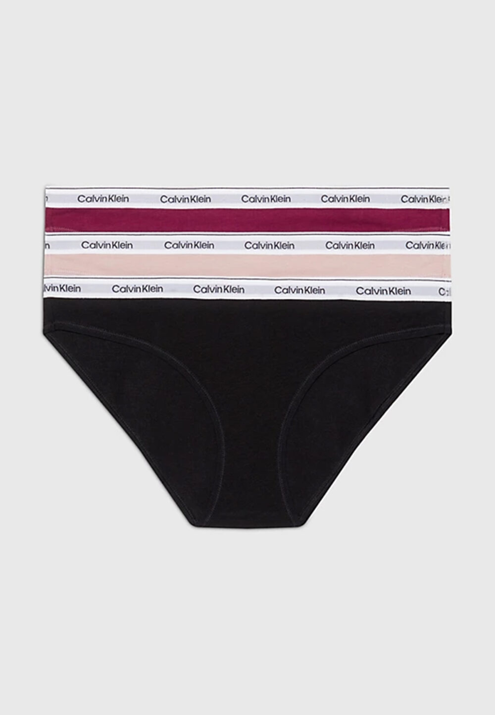 Slip e perizoma Calvin Klein Underwear 3 PACK (LOW-RISE) Rosa - Foto 5
