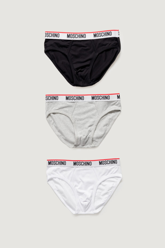 Slip Moschino Underwear  Black-White