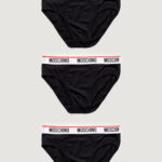 Slip Moschino Underwear  Nero - Foto 2