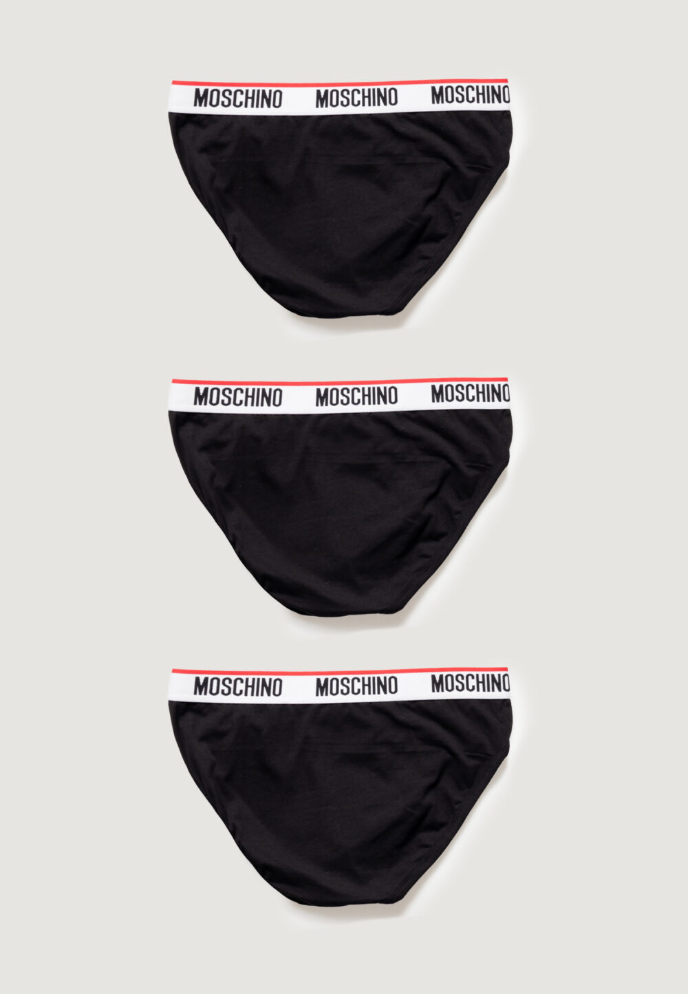 Slip Moschino Underwear  Nero - Foto 3