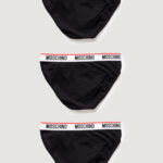Slip Moschino Underwear  Nero - Foto 3