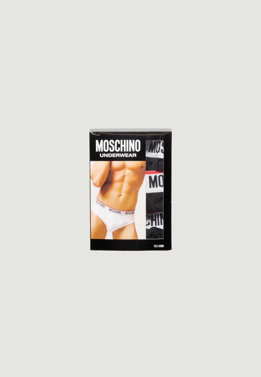 Slip Moschino Underwear  Nero - Foto 4