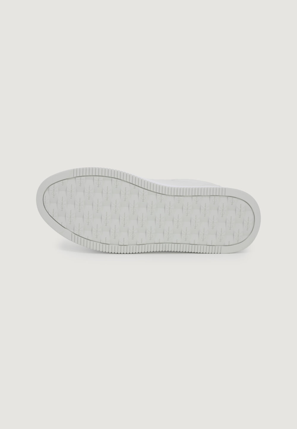 Sneakers Calvin Klein BOLD PLATF LOW LACE Argento - Foto 4
