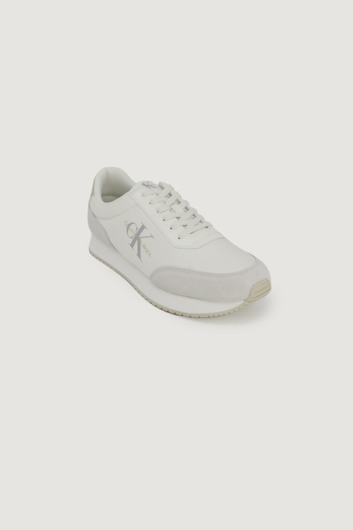 Sneakers Calvin Klein RETRO RUNNER LOW MIX Panna