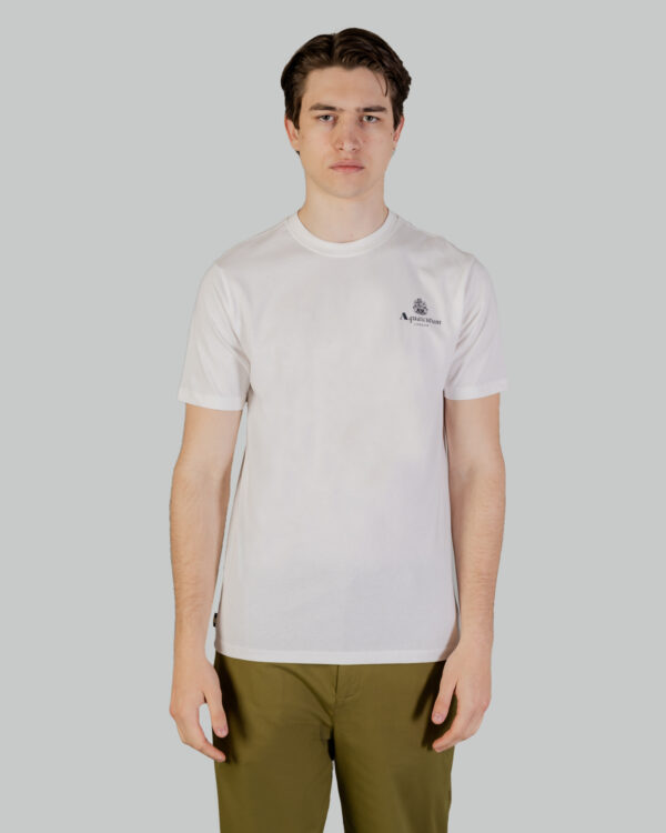 T-shirt Aquascutum ACTIVE SMALL LOGO T-SHIRT Bianco - Foto 1