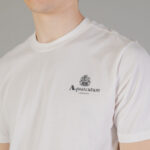 T-shirt Aquascutum ACTIVE SMALL LOGO T-SHIRT Bianco - Foto 2