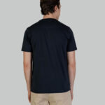 T-shirt Aquascutum ACTIVE CORDUROY POCKET T-SHIRT Blu - Foto 3