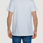 T-shirt Hydra Clothing Hydra x The Bomber Logo Bianco - Foto 3
