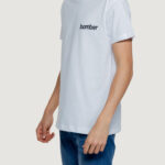 T-shirt Hydra Clothing Hydra x The Bomber Logo Bianco - Foto 4