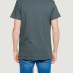 T-shirt Hydra Clothing Hydra x The Bomber Logo Verde Oliva - Foto 3