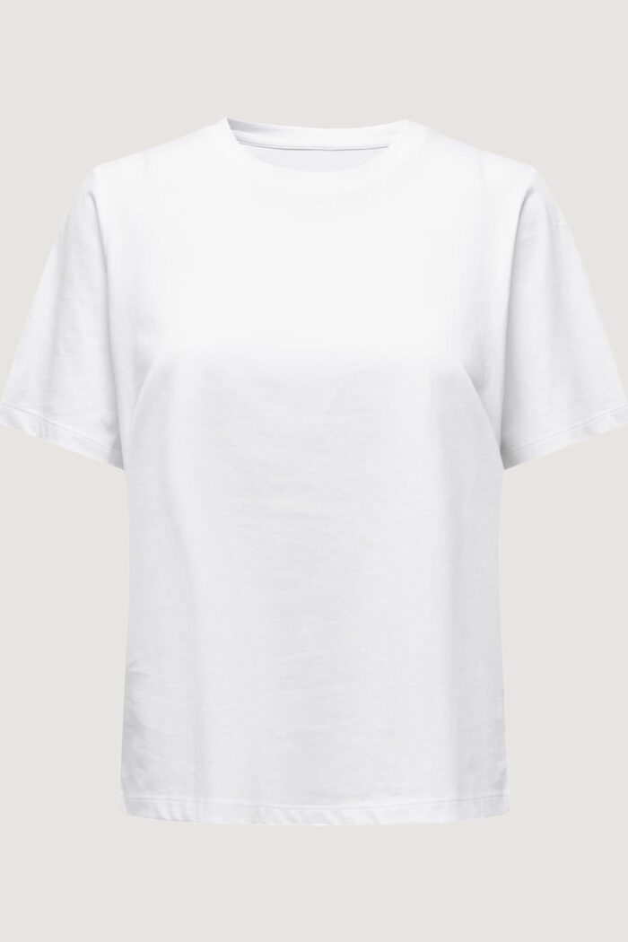 T-shirt Only ONLONLY S/S TEE JRS NOOS Bianco