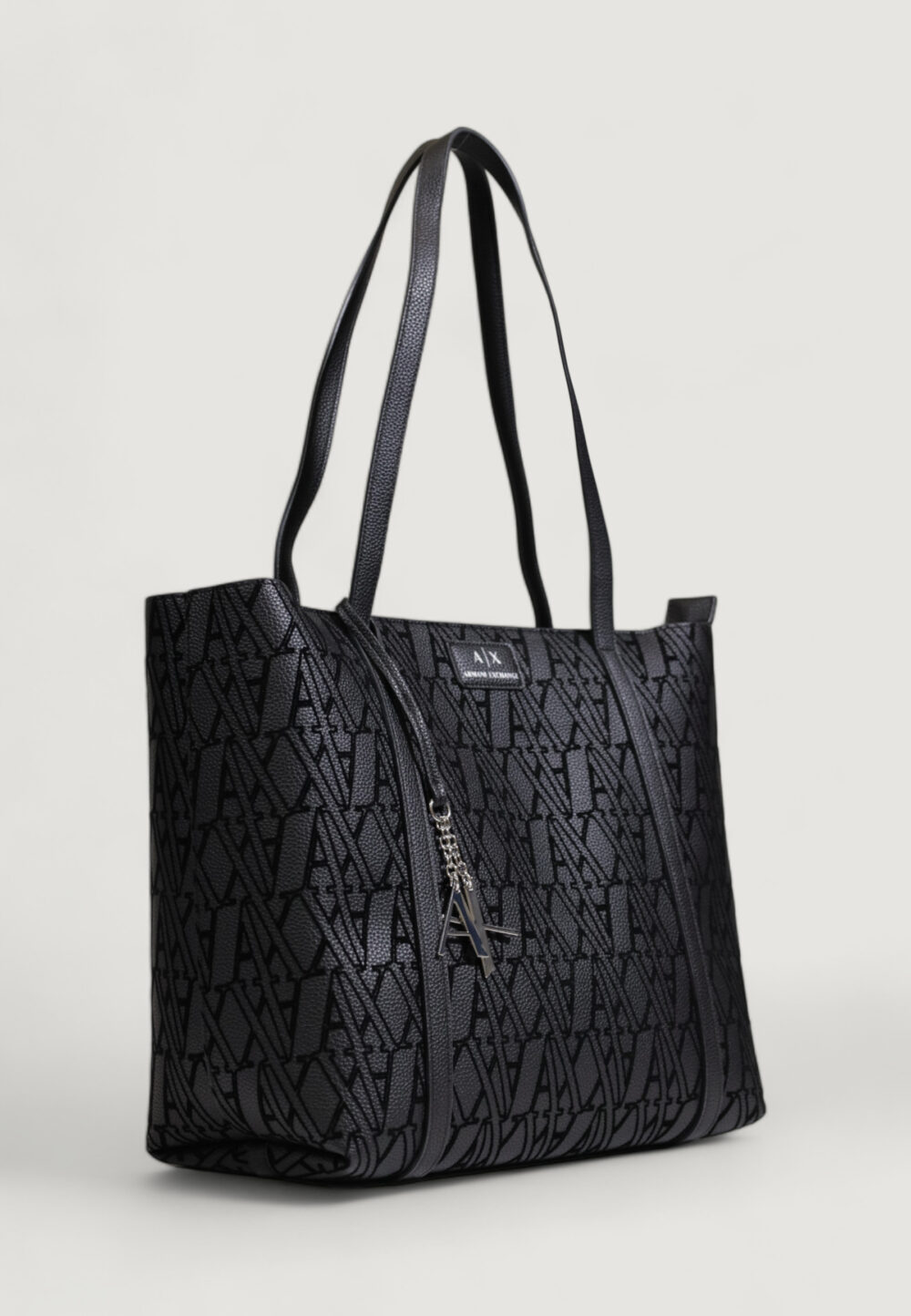 Borsa Armani Exchange  Nero - Foto 4