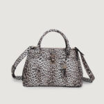 Borsa Guess JORAH LUXURY SATCHEL Animalier - Foto 1