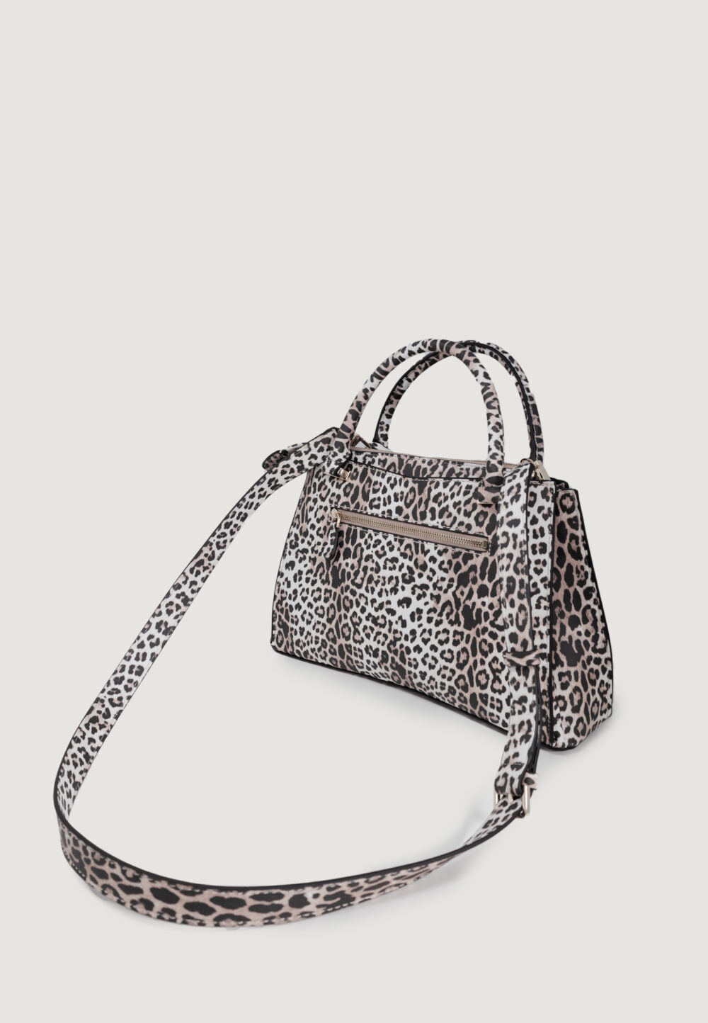 Borsa Guess JORAH LUXURY SATCHEL Animalier - Foto 3