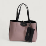 Borsa Guess ECO BRENTON TOTE Nero - Foto 5