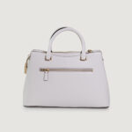 Borsa Guess KUBA TRI COMPARTMENT SATCHEL Panna - Foto 2