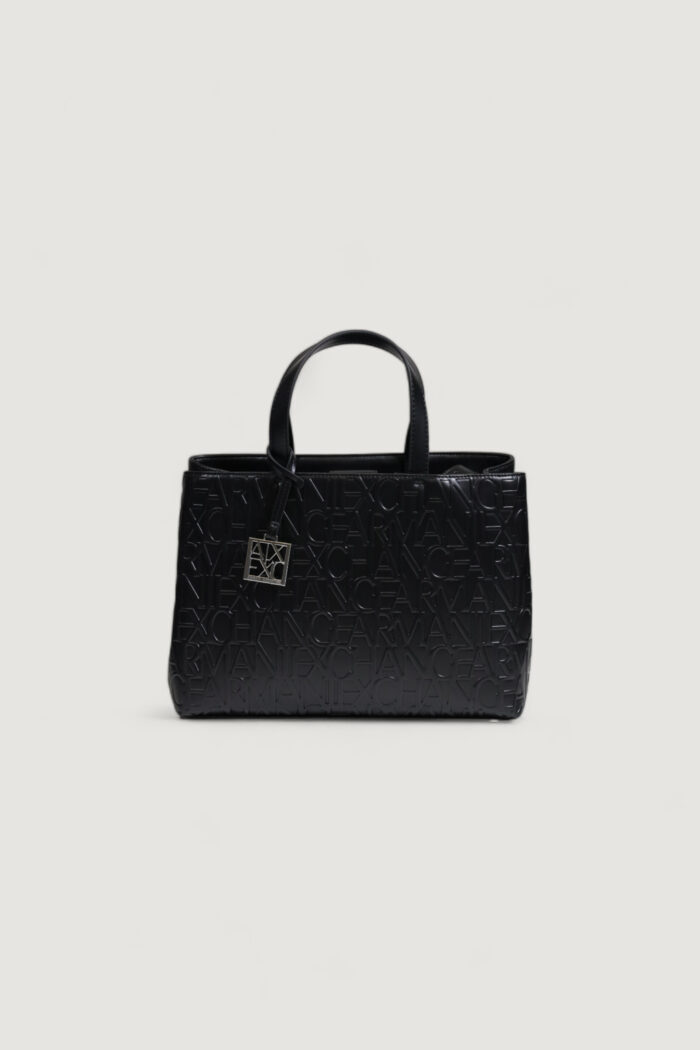 Borsa Armani Exchange  Nero