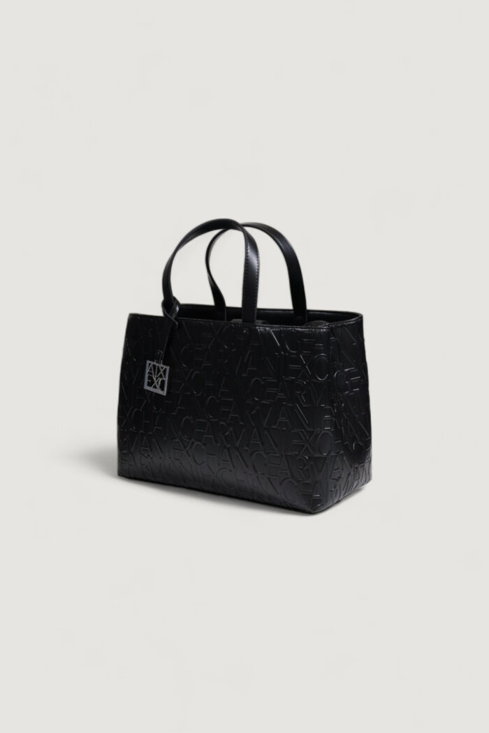 Borsa Armani Exchange  Nero