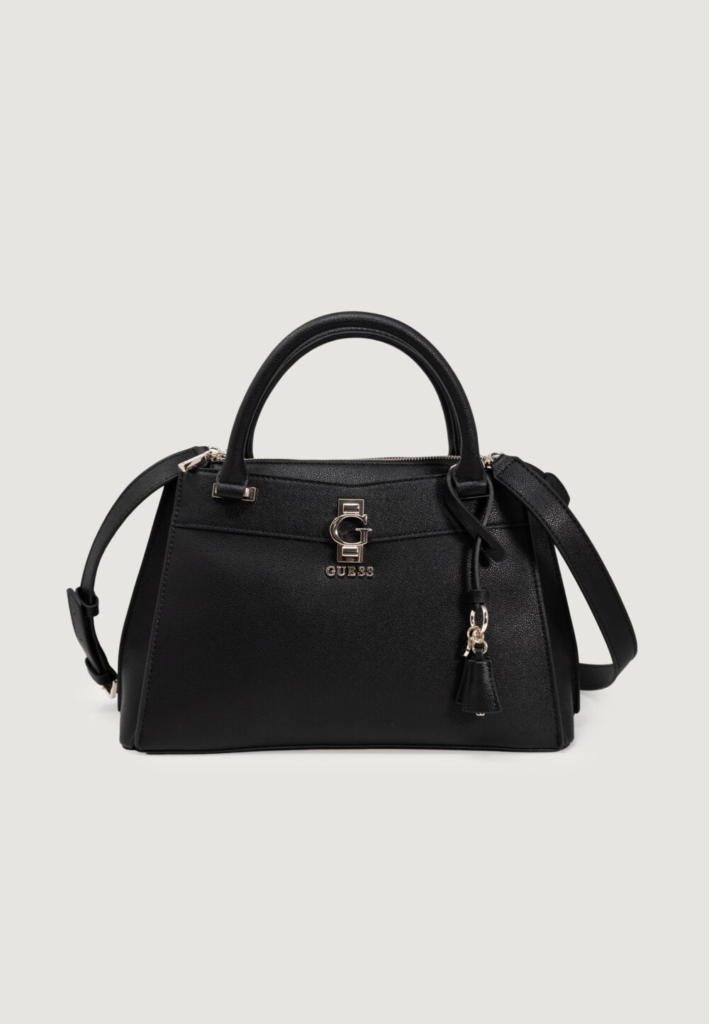 Borsa Guess JORAH LUXURY SATCHEL Nero - Foto 1