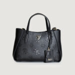 Borsa Guess KEANDRA GIRLFRIEND SATCHEL Nero - Foto 1