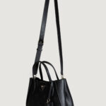 Borsa Guess KEANDRA GIRLFRIEND SATCHEL Nero - Foto 3