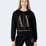 Felpa senza cappuccio Armani Exchange  Nero - Oro - Foto 1