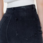 Gonna lunga Vero Moda VMVERI HR CALF DENIM SKIRT GA MIX NOOS Nero - Foto 4