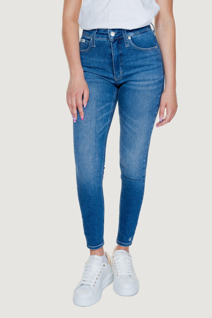 Jeans skinny Calvin Klein HIGH RISE SUPER Denim