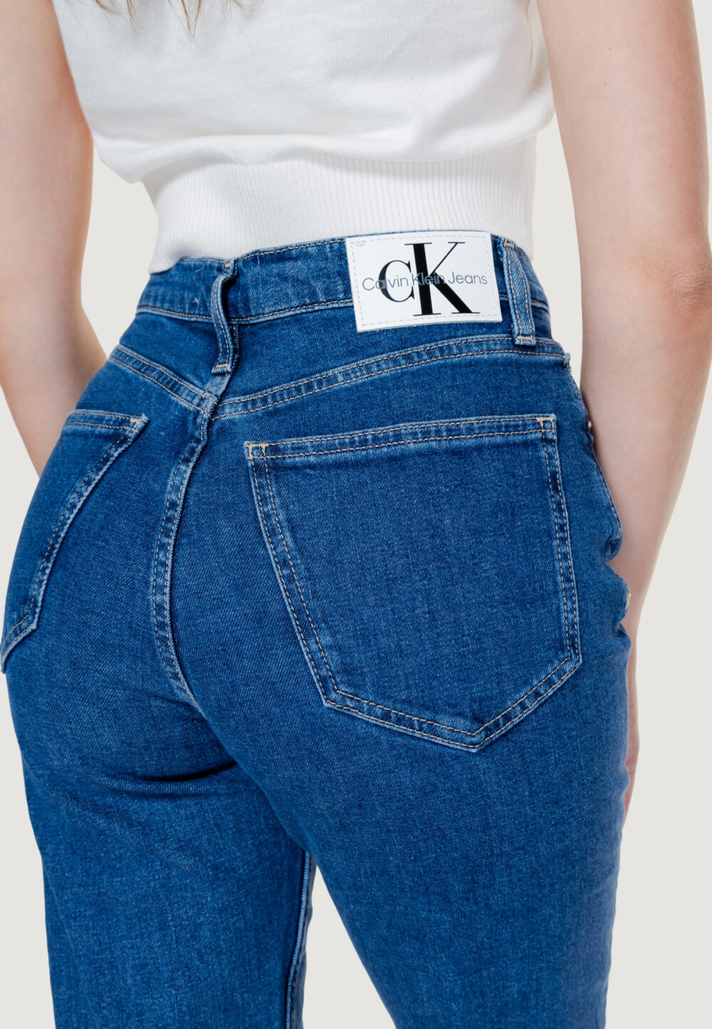 Jeans slim Calvin Klein Jeans AUTHENTIC STRAIGHT Denim - Foto 4