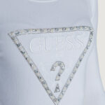 Maglia Guess RYLIE TRIANGLE LOGO Bianco - Foto 2