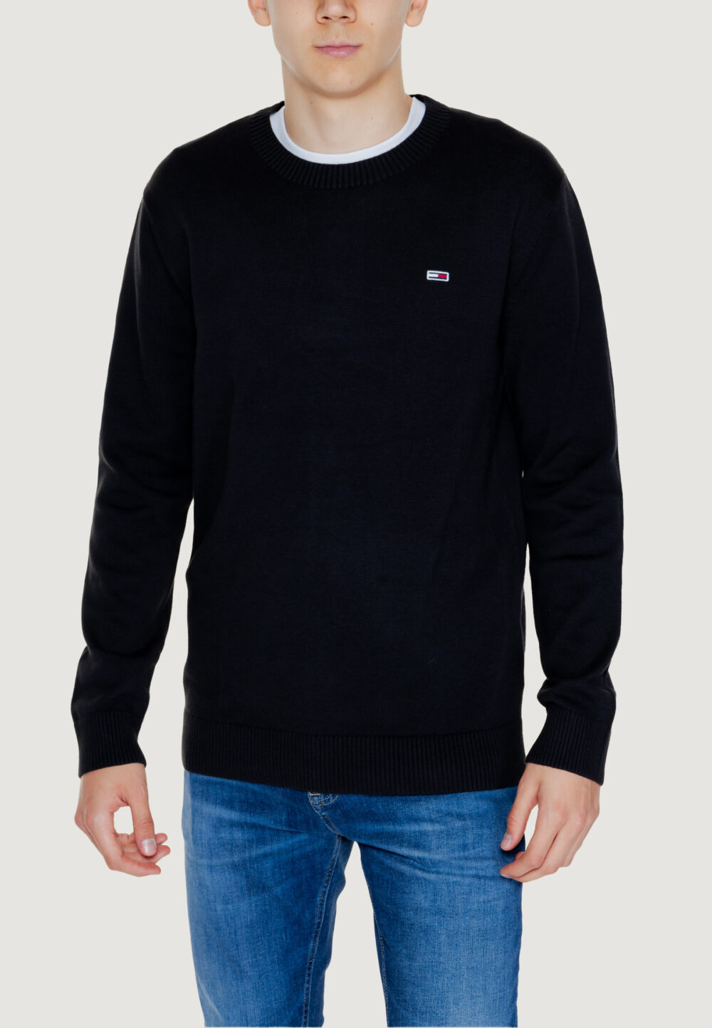 Maglione Tommy Hilfiger Jeans TJM ESSENTIAL Nero - Foto 1