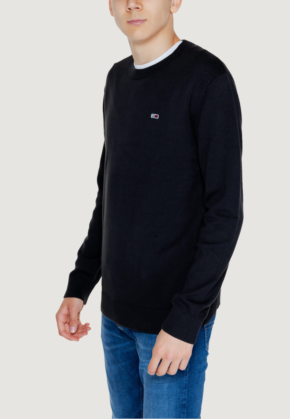 Maglione Tommy Hilfiger Jeans TJM ESSENTIAL Nero - Foto 4