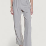 Pantaloni a palazzo Vila Clothes VISELMA BRIELLA HW PLEATED PANTS Beige chiaro - Foto 1