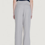 Pantaloni a palazzo Vila Clothes VISELMA BRIELLA HW PLEATED PANTS Beige chiaro - Foto 2