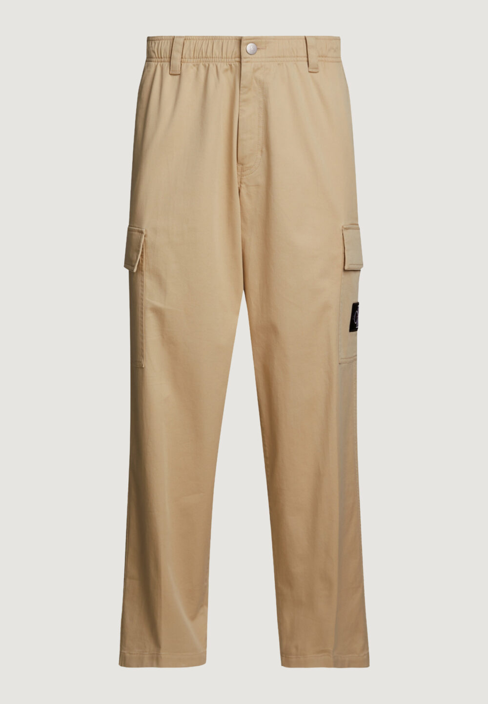 Pantaloni Calvin Klein REGULAR STRAIGHT Beige - Foto 5