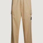 Pantaloni Calvin Klein REGULAR STRAIGHT Beige - Foto 5