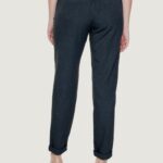 Pantaloni regular Vero Moda VMMAYA MW LOOSE SOLID PANT NOOS Grigio Scuro - Foto 3