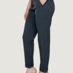 Pantaloni regular Vero Moda VMMAYA MW LOOSE SOLID PANT NOOS Grigio Scuro - Foto 2