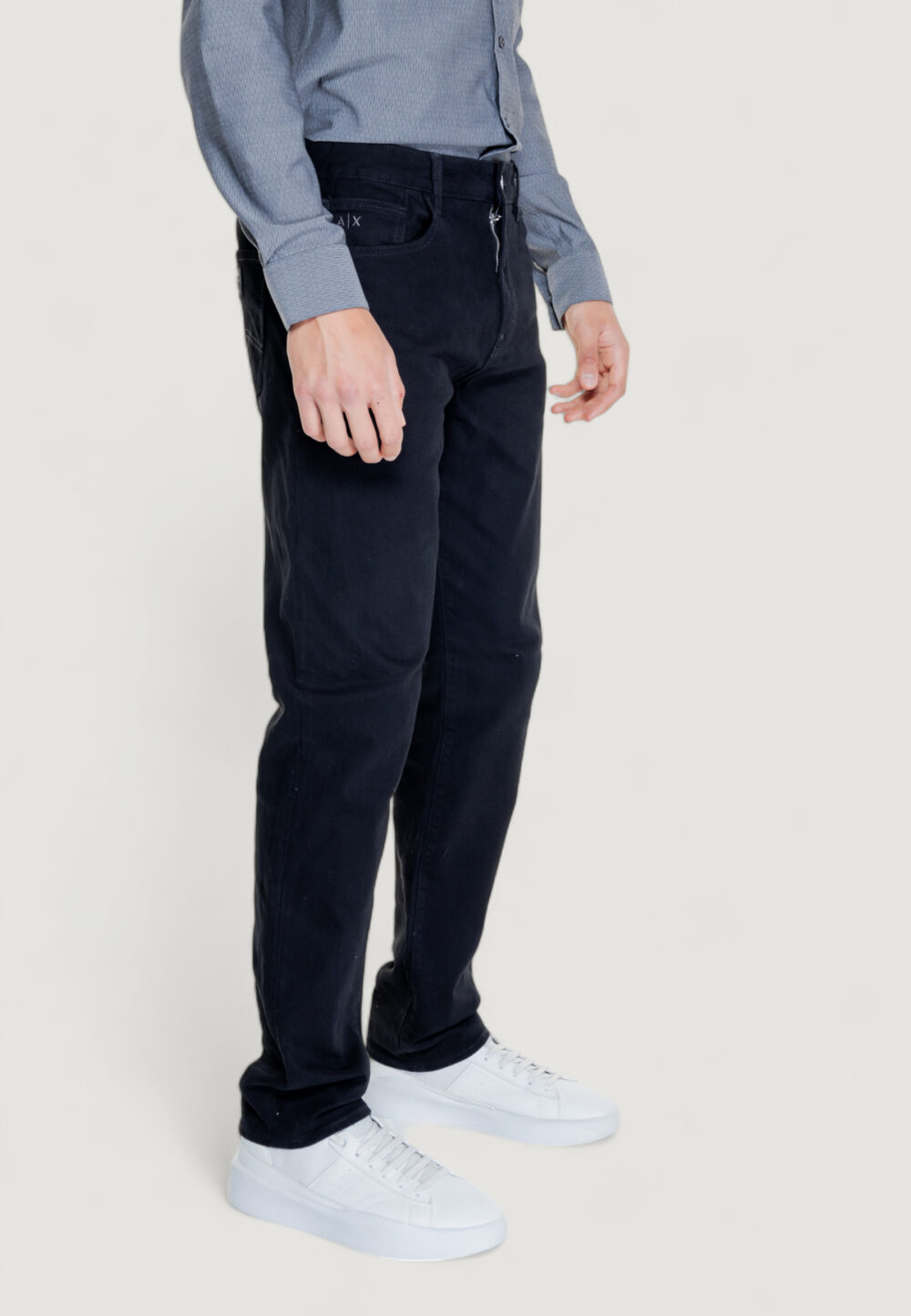 Pantaloni slim Armani Exchange  Nero - Foto 4