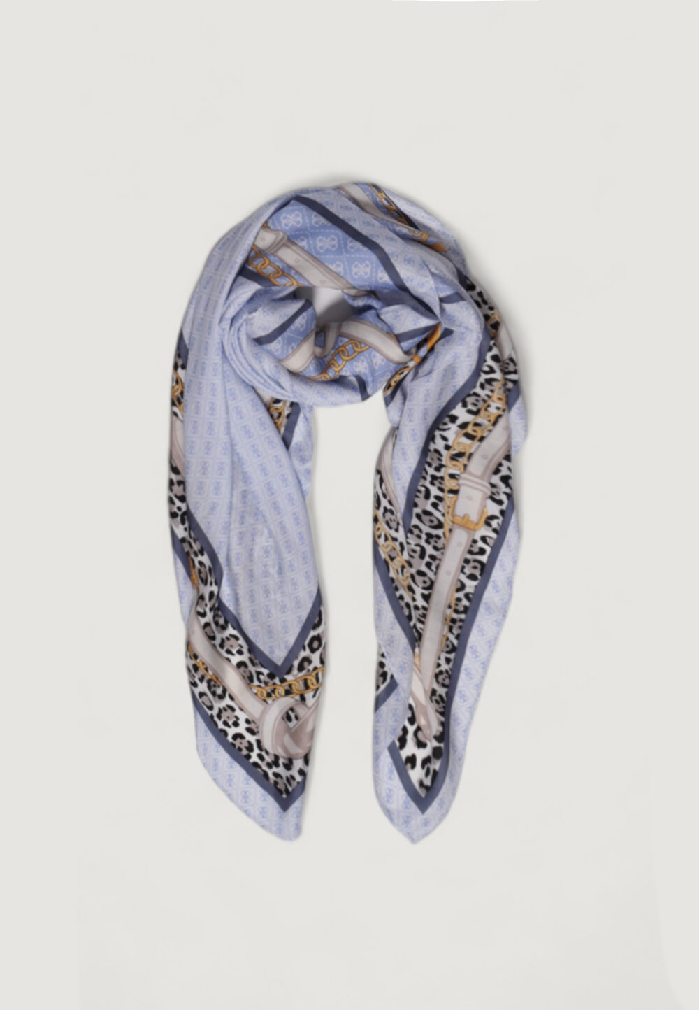 Pashmina Guess NOELLE KEFIAH Azzurro - Foto 1