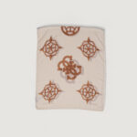 Pashmina Guess SESTRI LOGO MAXI PEONY 8 Beige scuro - Foto 4