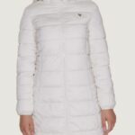 Piumino Guess Active NEW ALETA LONG PUFFER Bianco - Foto 1