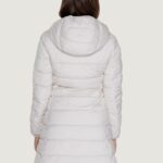 Piumino Guess Active NEW ALETA LONG PUFFER Bianco - Foto 4