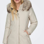 Parka Only ONLNEWKATY CC OTW Beige chiaro - Foto 1