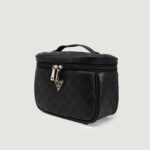 Pochette Guess WILDER TOILETRY TRAIN CASE Nero - Foto 2